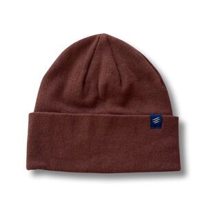 United By Blue Recycled Polyester Beanie • Tortoise (Brown) OSFM • NWT